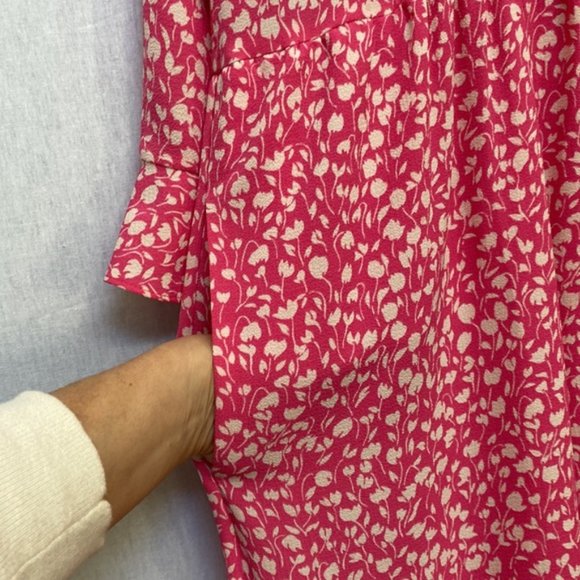 ❗️SOLD❗️Aritzia Little Moon Floral Spritz Dress Size S - Picture 7 of 10